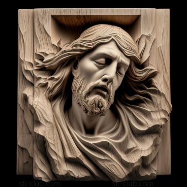 3D model st jesus (STL)